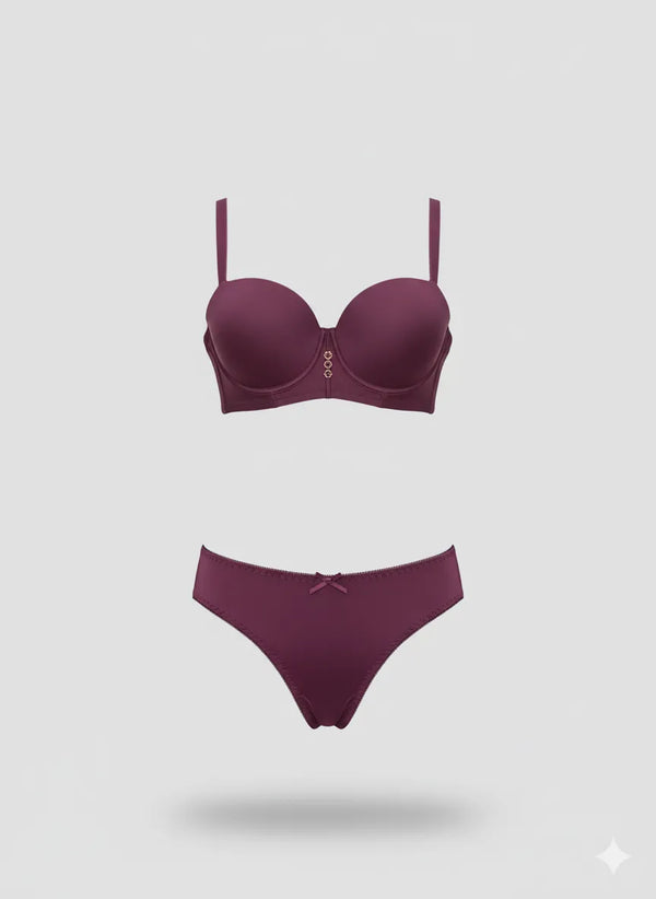 Padded Stretchable Foam Bra and Panty Set