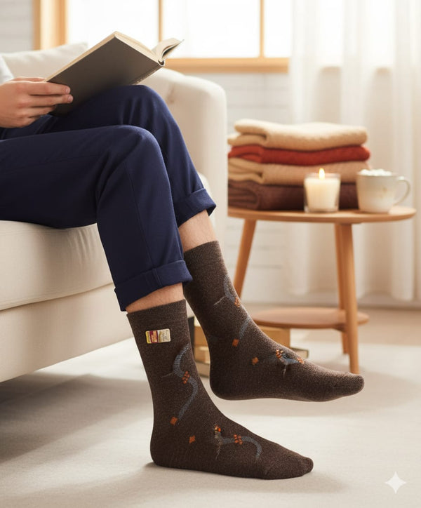 Mens Imported Woolen Socks (Pack of 3 Pairs)